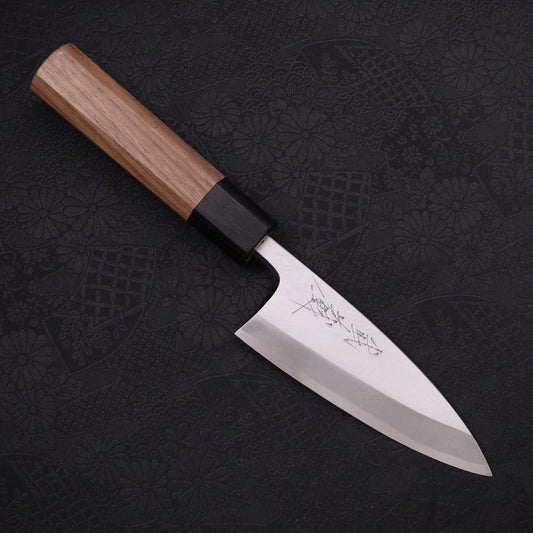 Deba Blue Steel #2 Kasumi Walnut Handle 120mm