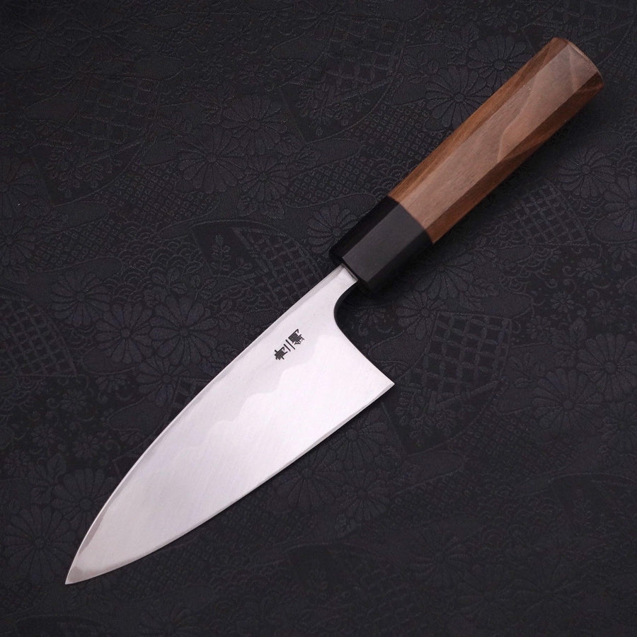 Deba Blue Steel #2 Kasumi Walnut Handle 135mm