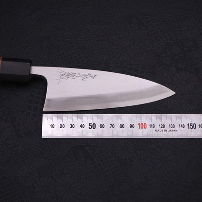 Deba Blue Steel #2 Kasumi Walnut Handle 135mm