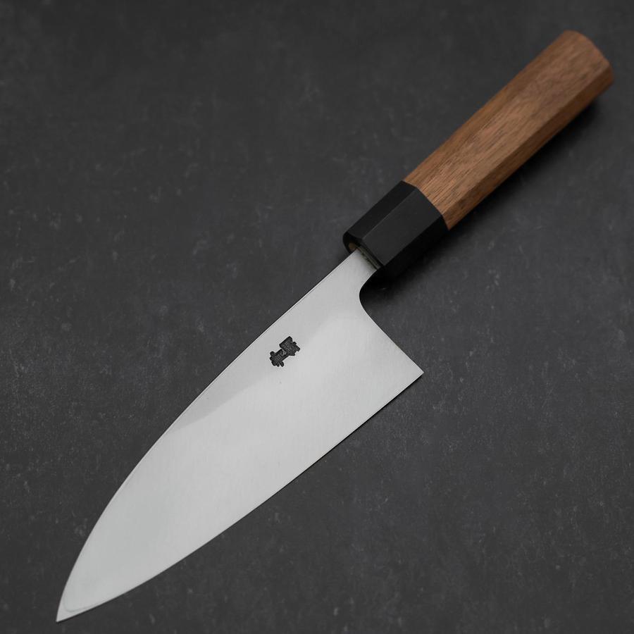 Deba Blue Steel #2 Kasumi Walnut Handle 150mm