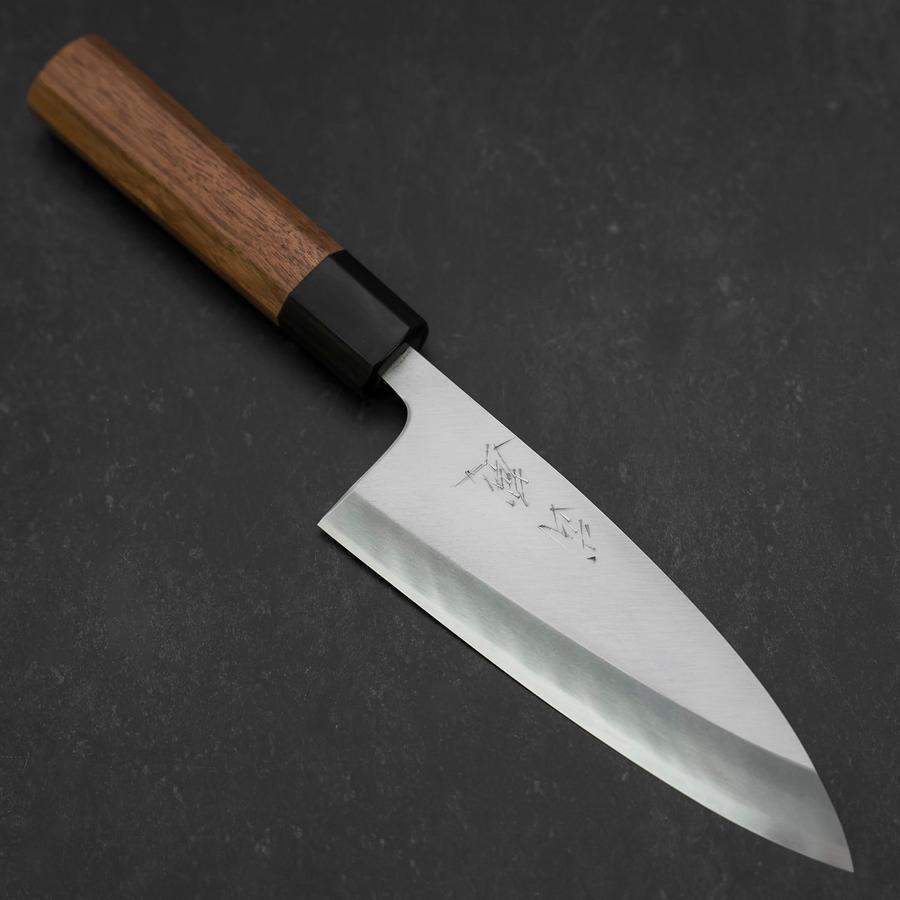 Deba Blue Steel #2 Kasumi Walnut Handle 150mm