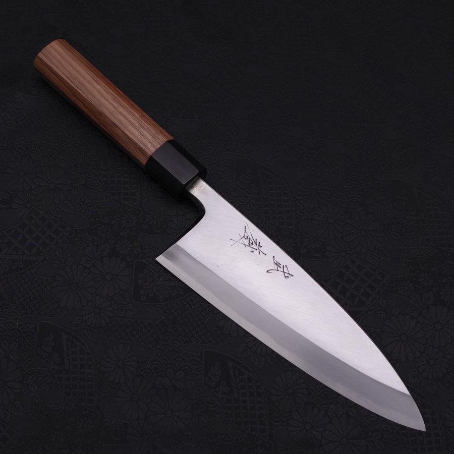 Deba Blue Steel #2 Kasumi Walnut Handle 180mm