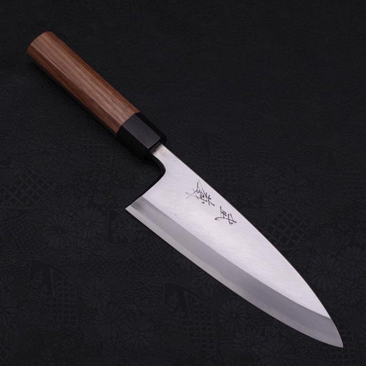 Deba Blue Steel #2 Kasumi Walnut Handle 180mm