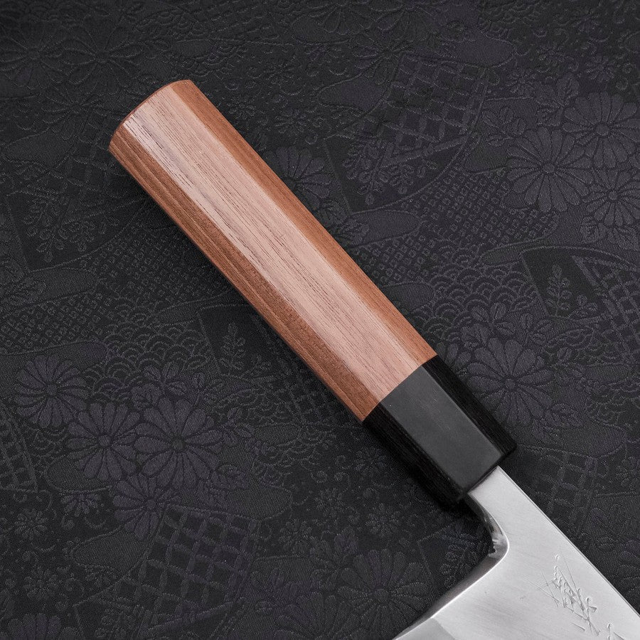 Deba Blue Steel #2 Kasumi Walnut Handle 195mm