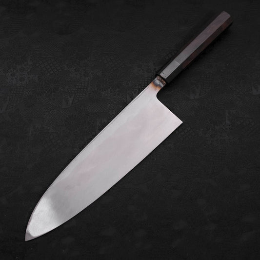 Deba Blue Steel #2 Kurouchi Buffalo Ebony Handle 270mm - Thick