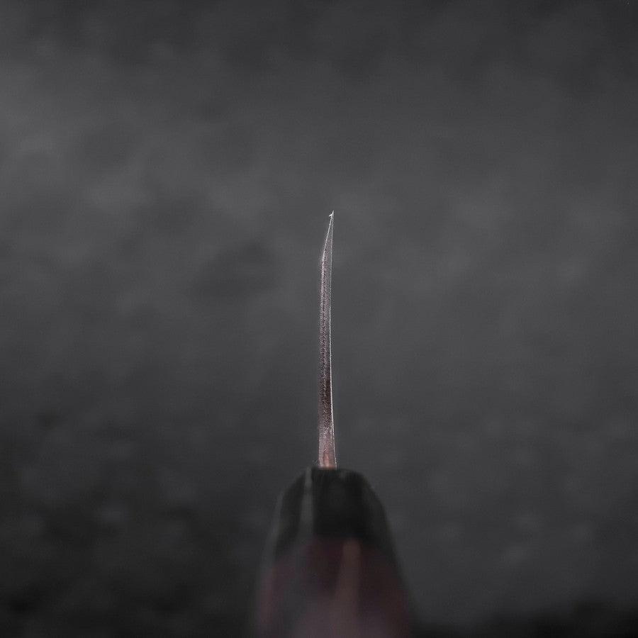 Deba Blue Steel #2 Kurouchi Buffalo Ebony Handle 270mm - Thick