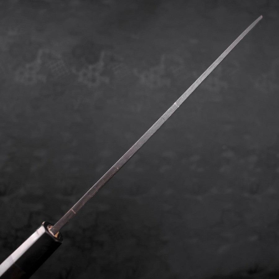 Deba Blue Steel #2 Kurouchi Buffalo Ebony Handle 270mm - Thick