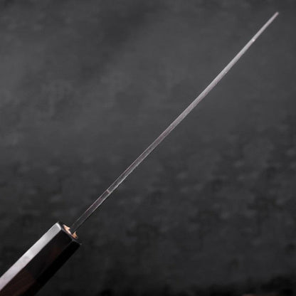 Deba Blue Steel #2 Kurouchi Buffalo Ebony Handle 270mm - Thin
