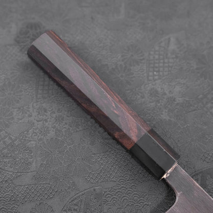 Deba Blue Steel #2 Kurouchi Buffalo Ebony Handle 270mm - Thin