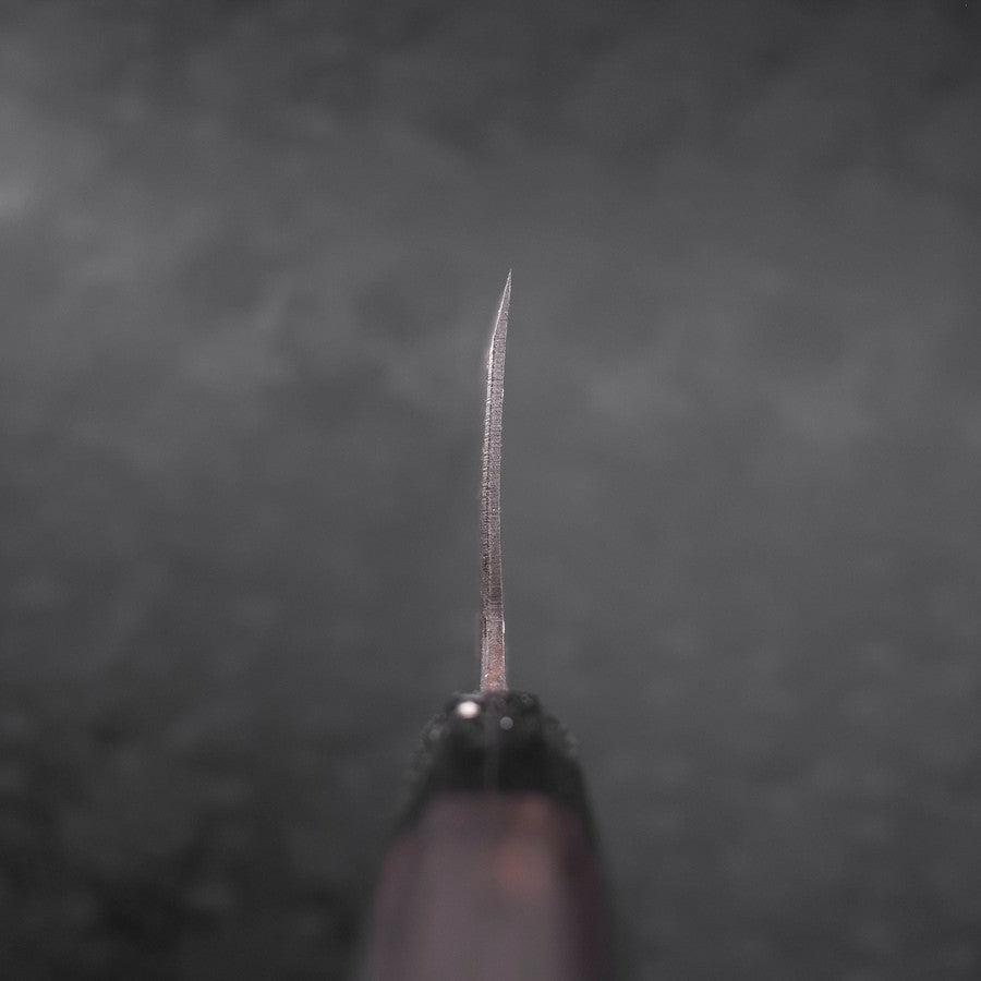 Deba Blue Steel #2 Kurouchi Buffalo Ebony Handle 300mm - Thick