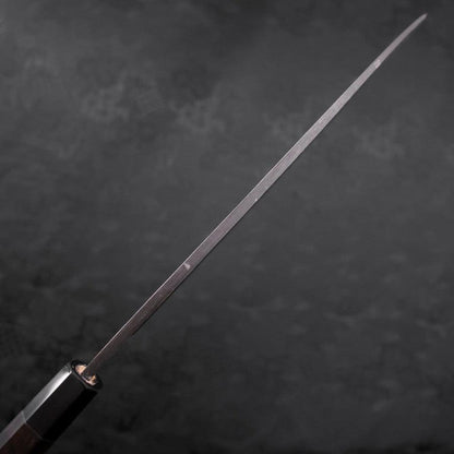 Deba Blue Steel #2 Kurouchi Buffalo Ebony Handle 300mm - Thick