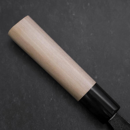 Deba Blue Steel #2 Kurouchi Buffalo Magnolia Handle 170mm