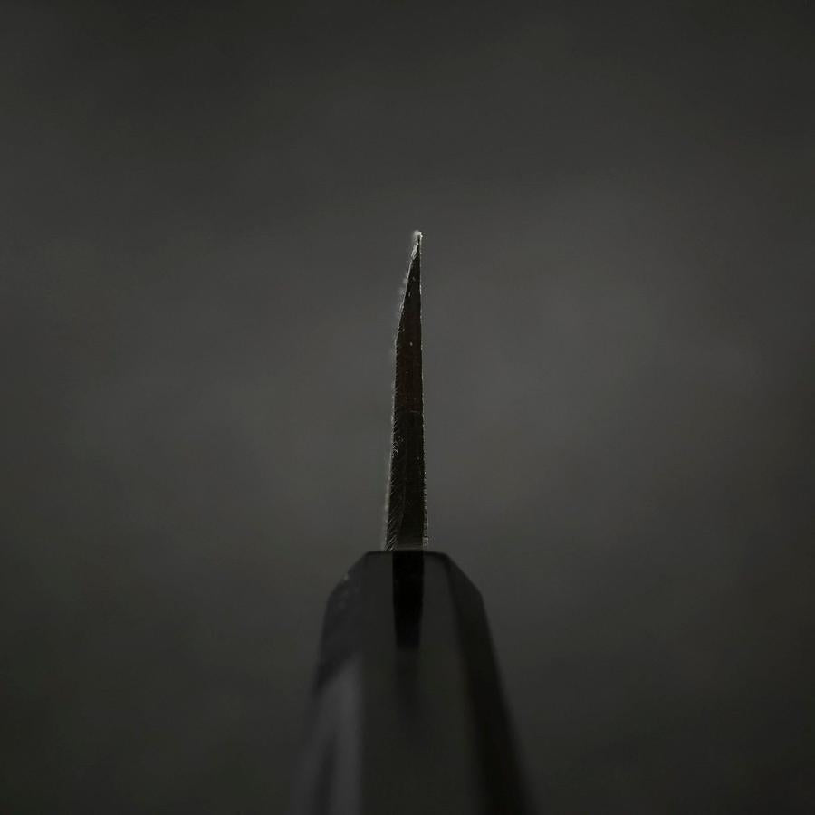 Deba Blue Steel #2 Suminagashi Buffalo Ebony Handle 165mm