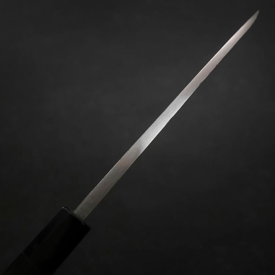 Deba Blue Steel #2 Suminagashi Buffalo Ebony Handle 165mm