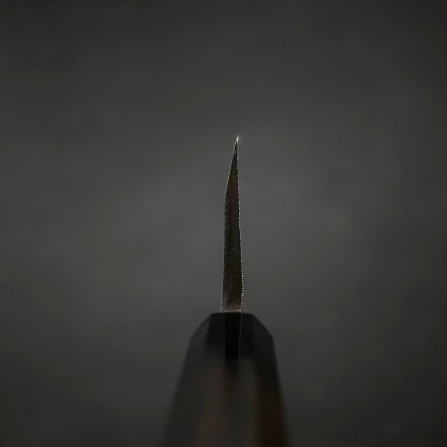 Deba Blue Steel #2 Suminagashi Buffalo Ebony Handle 180mm