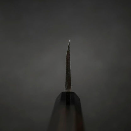 Deba Blue Steel #2 Suminagashi Buffalo Ebony Handle 180mm