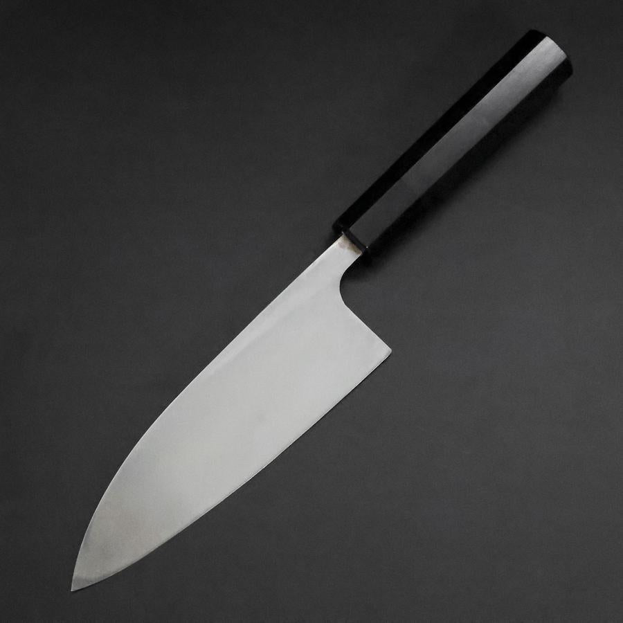 Deba Silver Steel #3 Kasumi Buffalo Ebony Handle 165mm