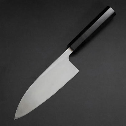 Deba Silver Steel #3 Kasumi Buffalo Ebony Handle 165mm