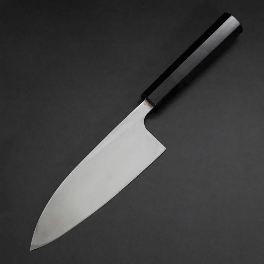 Deba Silver Steel #3 Kasumi Buffalo Ebony Handle 165mm