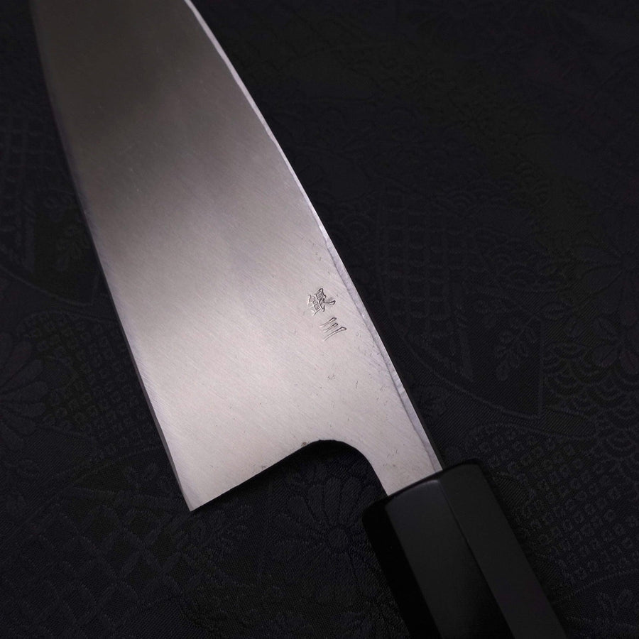 Deba Silver Steel #3 Kasumi Buffalo Ebony Handle 165mm