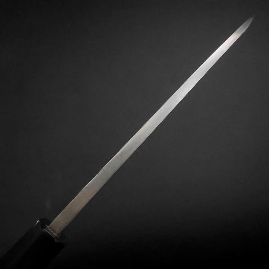 Deba Silver Steel #3 Kasumi Buffalo Ebony Handle 165mm