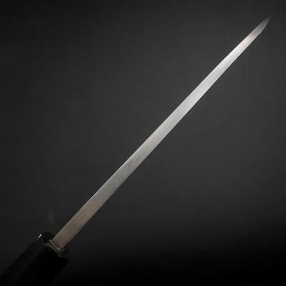 Deba Silver Steel #3 Kasumi Buffalo Ebony Handle 165mm