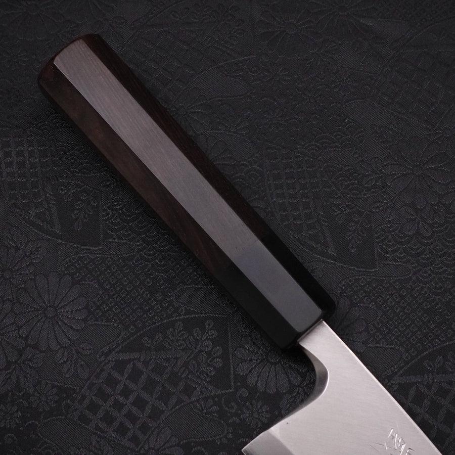 Deba Silver Steel #3 Kasumi Buffalo Ebony Handle 165mm