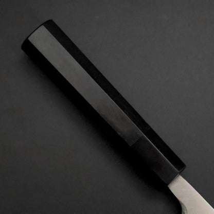 Deba Silver Steel #3 Kasumi Buffalo Ebony Handle 165mm