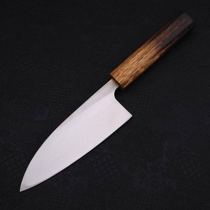 Deba Silver Steel #3 Kasumi Yaki Urushi Handle 150mm