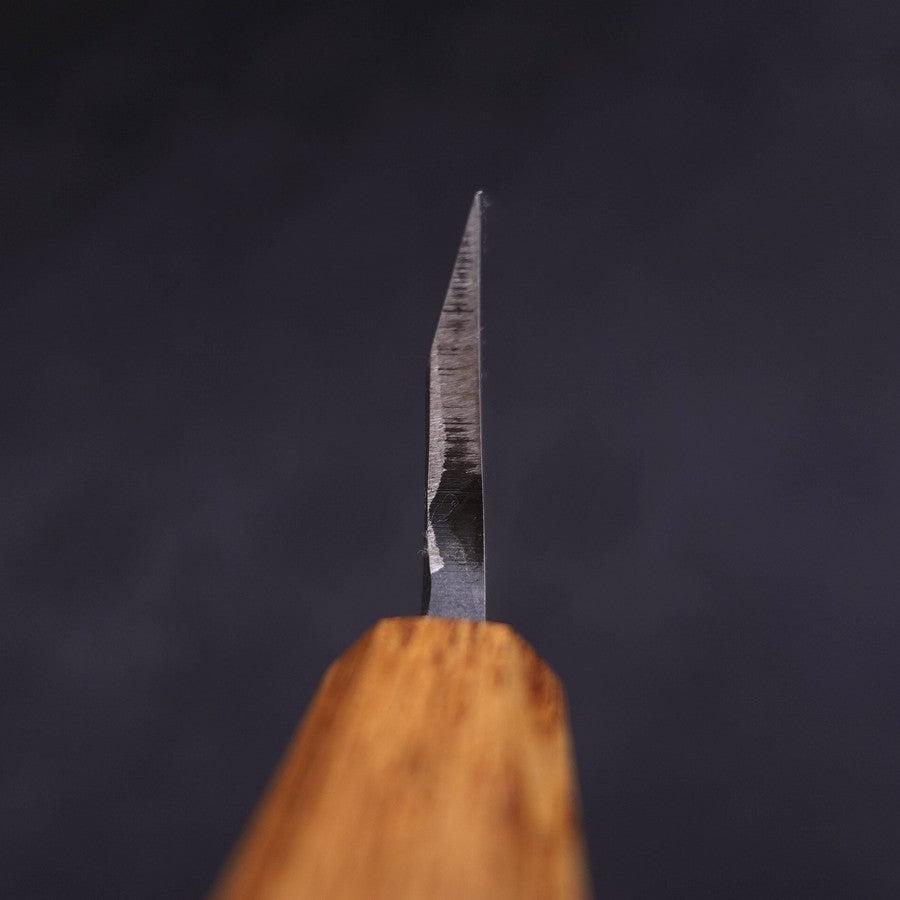 Deba Silver Steel #3 Kasumi Yaki Urushi Handle 150mm