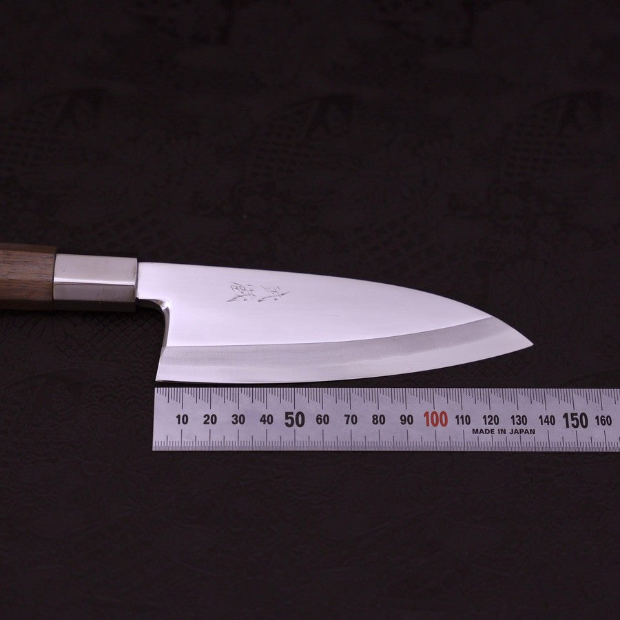 Deba Silver Steel #3 Walnut Handle 135mm