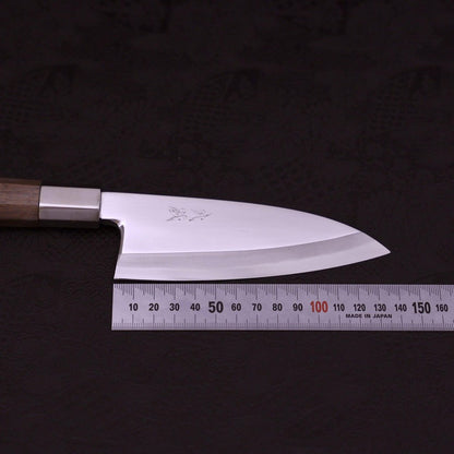Deba Silver Steel #3 Walnut Handle 135mm