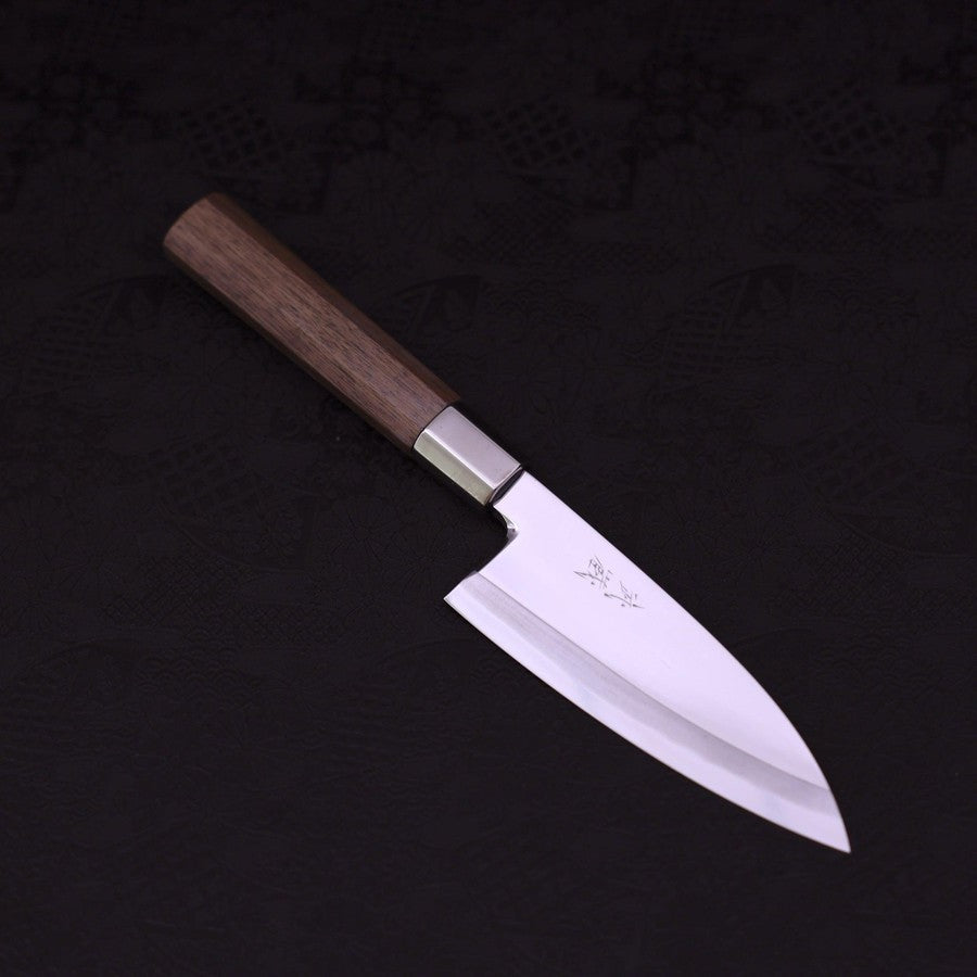 Deba Silver Steel #3 Walnut Handle 135mm