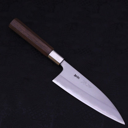 Deba Stainless Clad Blue Steel #2 Walnut Handle 165mm