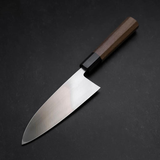 Deba VG-10 Damascus Buffalo Teak Handle 165mm
