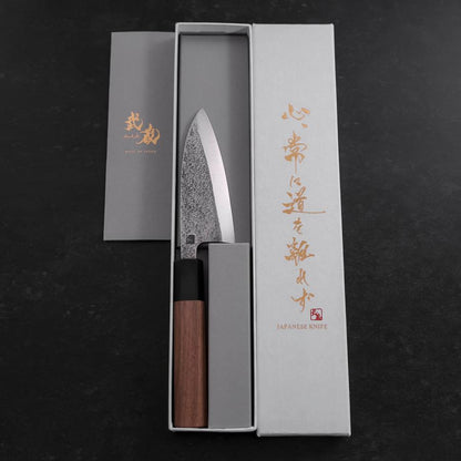 Deba VG-10 Nashiji Walnut Handle 105mm