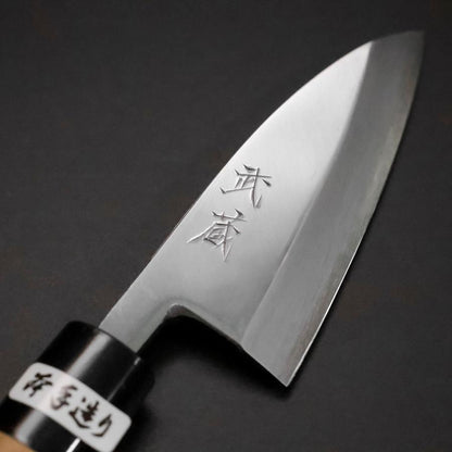 Deba White Steel #2 Kasumi Cherry Handle 105mm