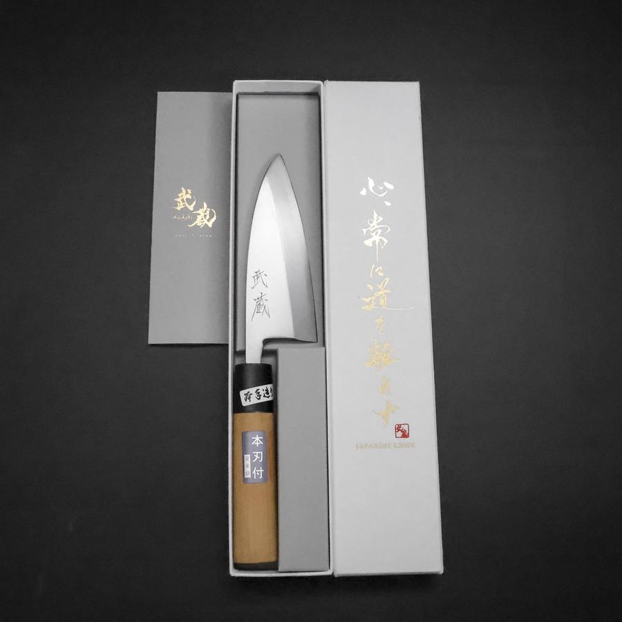 Deba White Steel #2 Kasumi Cherry Handle 120mm