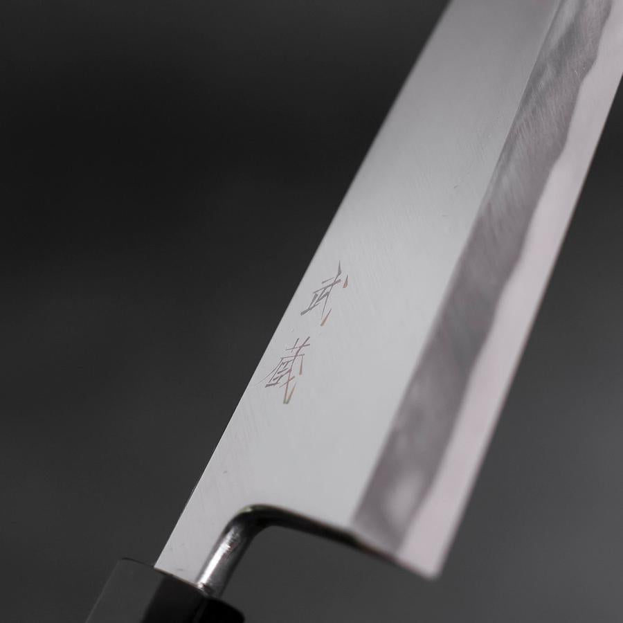 Deba White Steel #2 Hon-Kasumi Buffalo Teak Handle 165mm