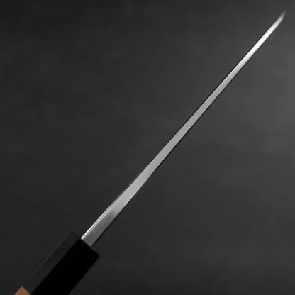 Deba White Steel #2 Hon-Kasumi Buffalo Teak Handle 165mm