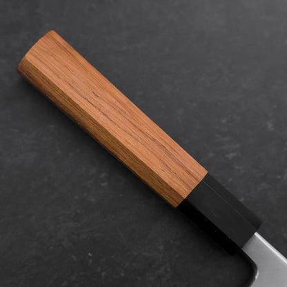 Deba White Steel #2 Hon-Kasumi Buffalo Teak Handle 165mm