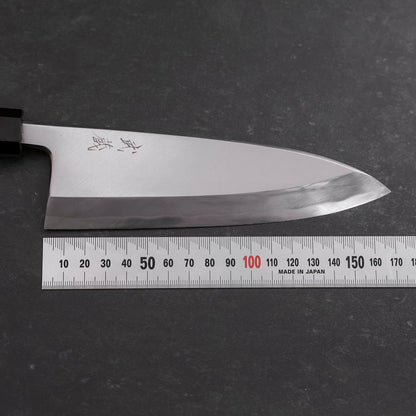 Deba White Steel #2 Hon-Kasumi Buffalo Teak Handle 165mm
