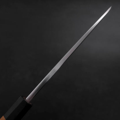 Deba White Steel #2 Hon-Kasumi Buffalo Teak Handle 180mm