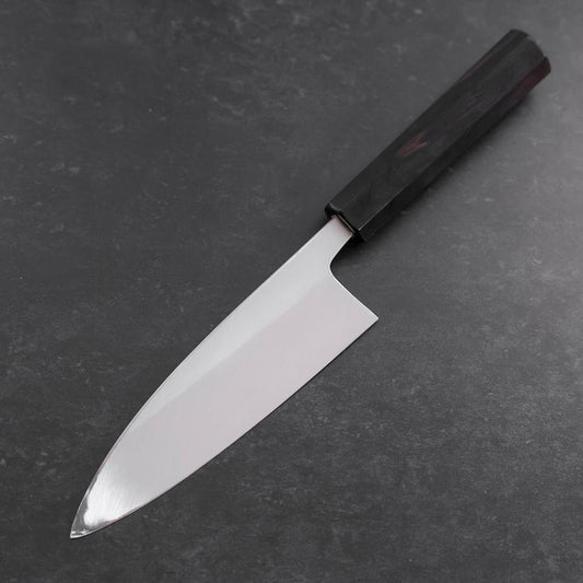Deba White Steel #2 Kasumi Buffalo Ebony Handle 165mm