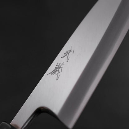 Deba White Steel #2 Kasumi Buffalo Ebony Handle 165mm