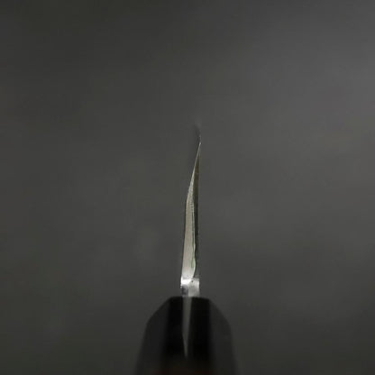 Deba White Steel #2 Kasumi Buffalo Ebony Handle 180mm