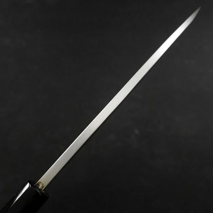 Deba White Steel #2 Kasumi Buffalo Ebony Handle 180mm