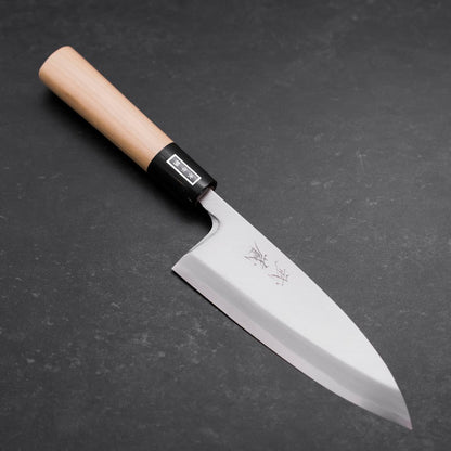 Deba White Steel #2 Kasumi Buffalo Magnolia Handle 150mm