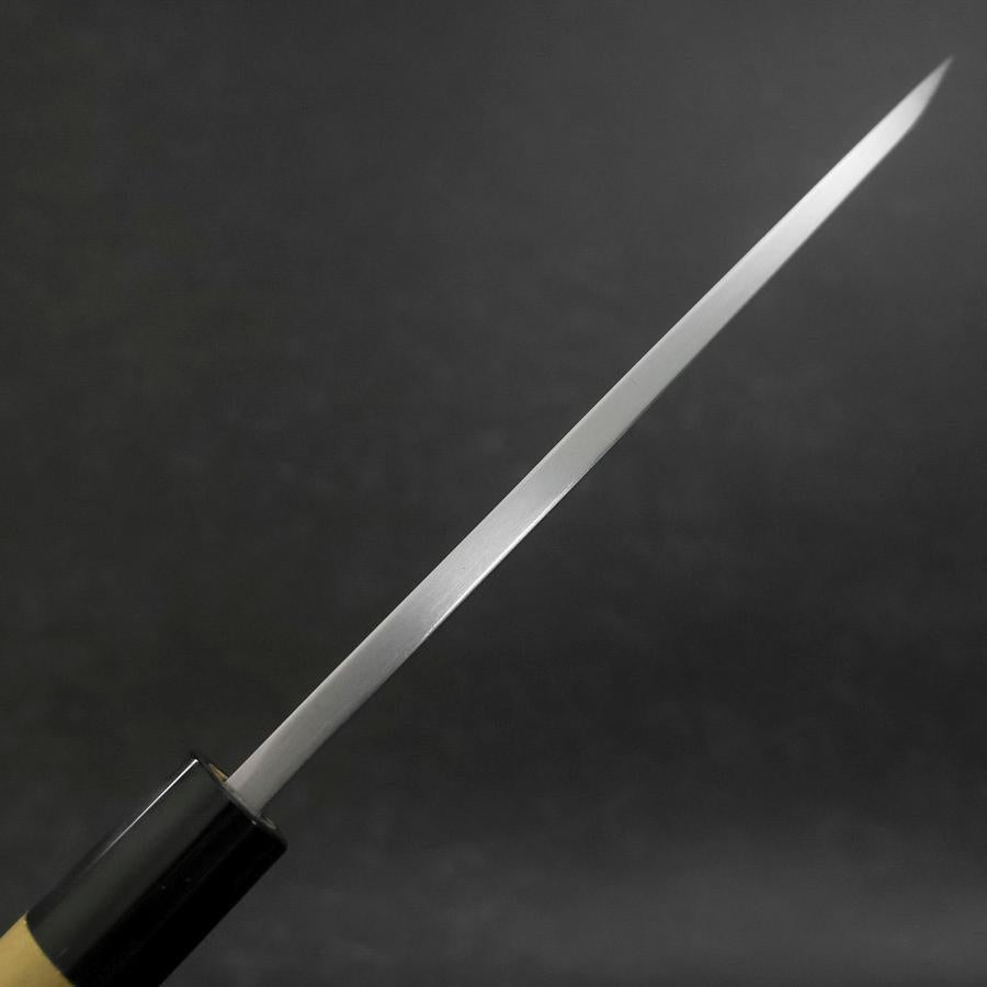 Deba White Steel #2 Kasumi Buffalo Magnolia Handle 165mm (Kurigata)
