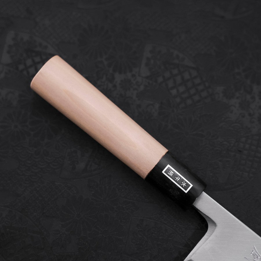 Deba White Steel #2 Kasumi Buffalo Magnolia Handle 180mm
